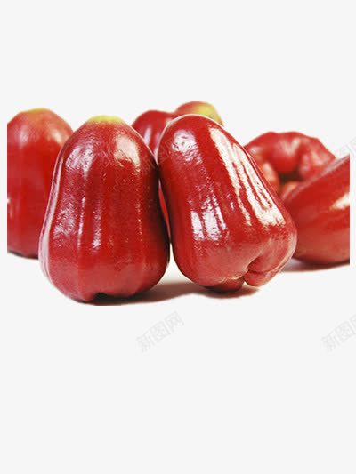莲雾png免抠素材_新图网 https://ixintu.com 水蒲桃 洋蒲桃 爪哇蒲桃 稀有水果 红果子 红色果皮 红色水果