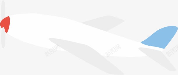 飞机矢量图ai免抠素材_新图网 https://ixintu.com VI 交通工具 卡通 手绘 矢量图