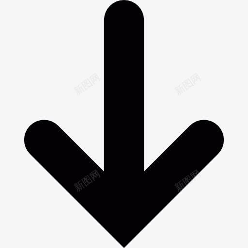 向下箭头图标png_新图网 https://ixintu.com 下载 向下箭头 指向 箭