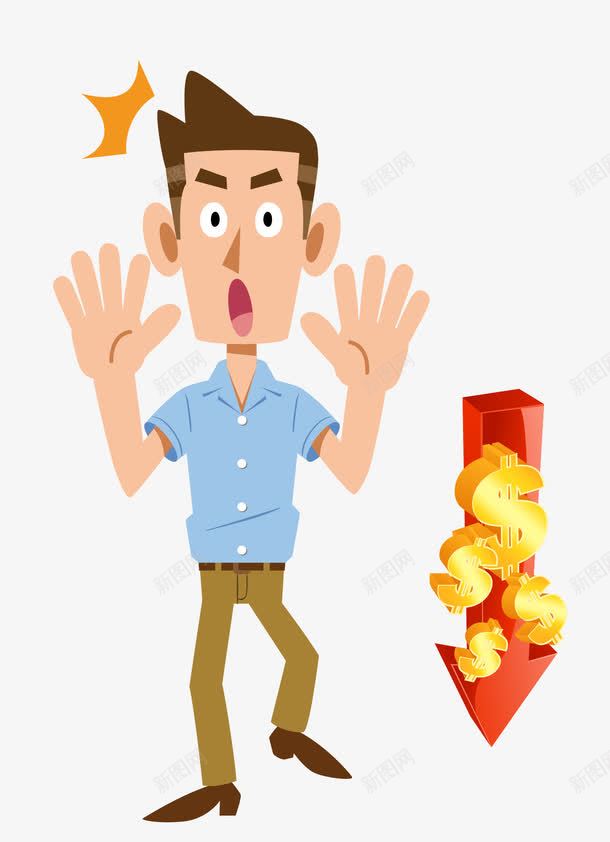 卡通图案有钱人炫富png免抠素材_新图网 https://ixintu.com 卡通富豪 有钱人 炫富 物质生活 矢量卡通图案 矢量手绘 金钱