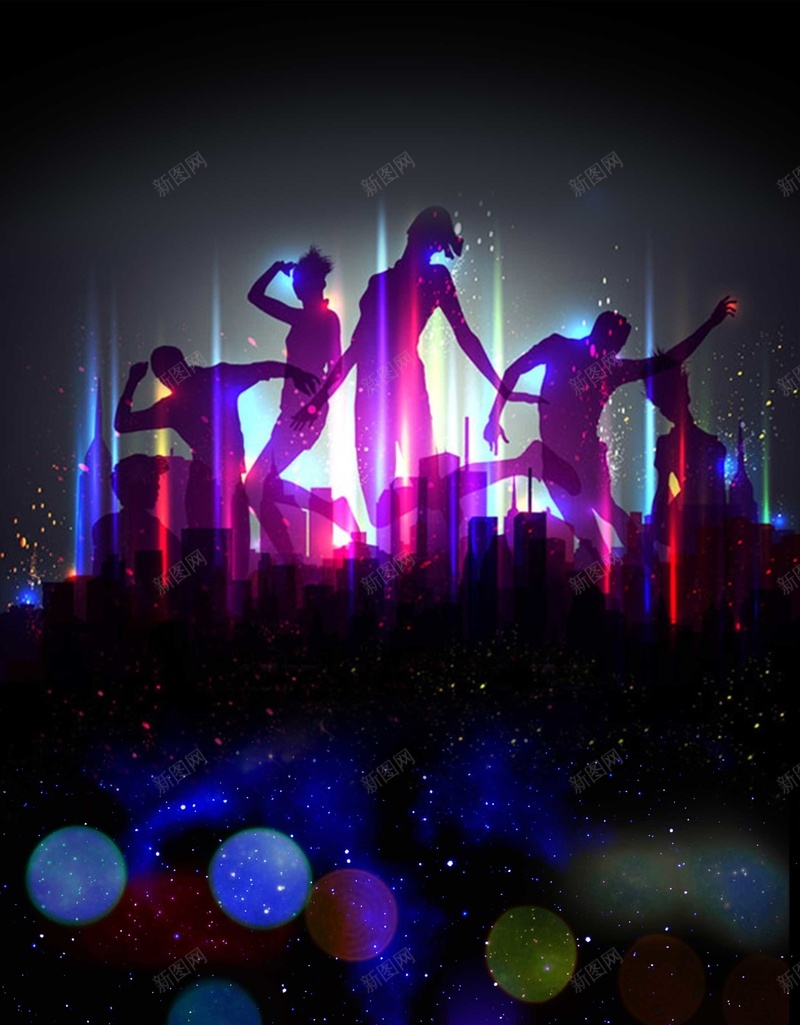 酒吧夜店背景模板psd设计背景_新图网 https://ixintu.com PSD 夜店 平面 广告 模板 海报 激情 灯光 炫酷 素材 背景 舞会 酒吧 音响 麦克风