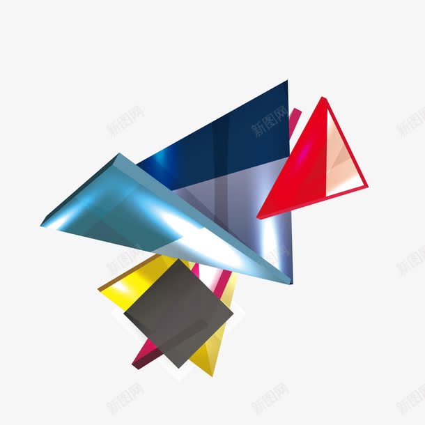 3D立体几何图形图形png免抠素材_新图网 https://ixintu.com 3D 几何 几何物体 几何物体背景 多边形几何体 抽象 时尚几何体 科技几何体 立体 立体棱形几何体