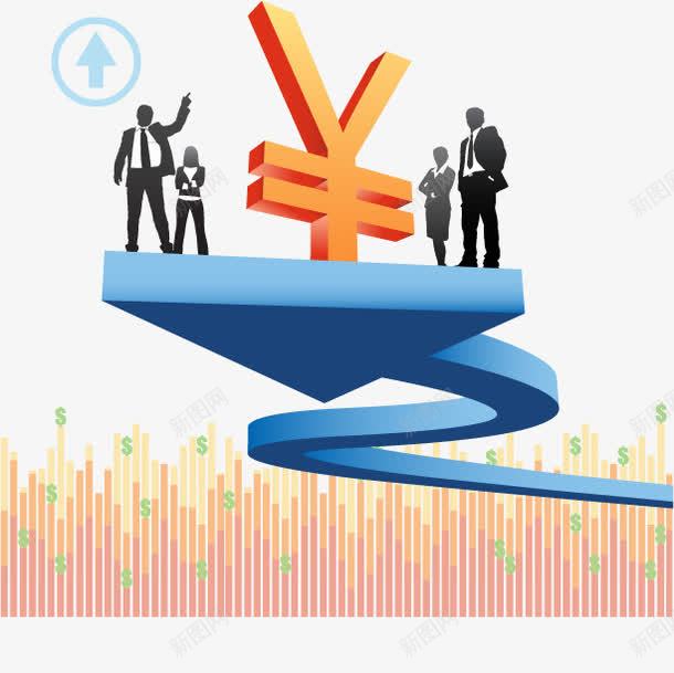 ppt金融png免抠素材_新图网 https://ixintu.com 人物 理财 货币 钱