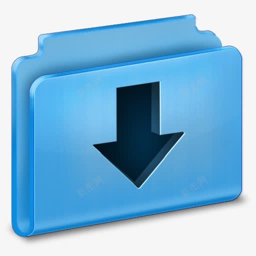 文件夹有条理的文件夹图标混png_新图网 https://ixintu.com Download folder 下载 文件夹