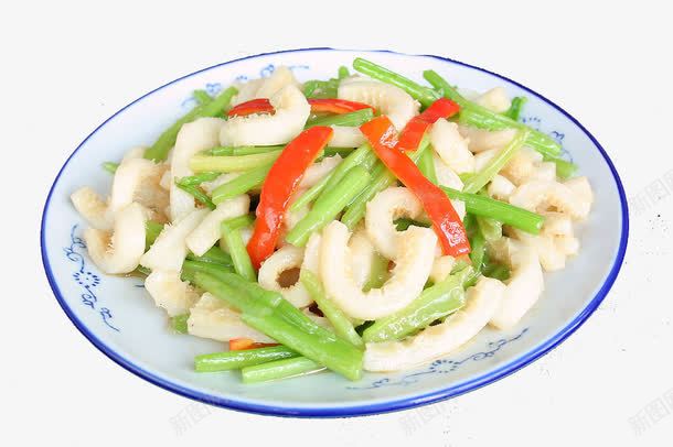 香芹金钱肚png免抠素材_新图网 https://ixintu.com 中华美食 传统美食 美味熟菜餐饮美食 西芹虾仁