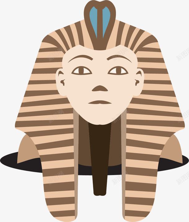 狮身人面像古埃及符号png免抠素材_新图网 https://ixintu.com 卡通 卡通风格 古埃及 古埃及符号 狮身人面像 矢量符号 符号