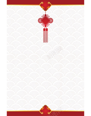 红色喜庆传统元素花纹纹理平面广告矢量图背景