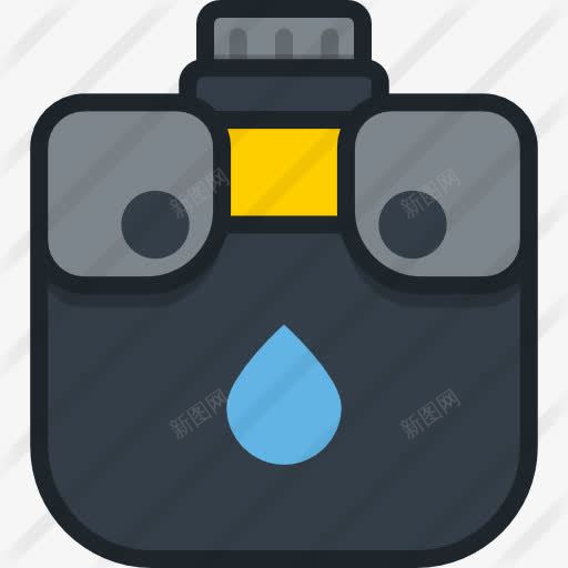 食堂图标png_新图网 https://ixintu.com 口渴 器皿 工具 水 瓶 食品和餐厅 食堂