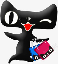 购物天猫png免抠素材_新图网 https://ixintu.com 天猫 购物天猫 购物袋