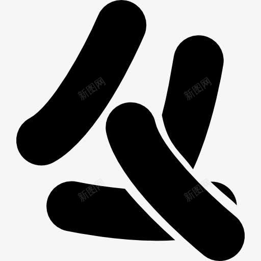 细菌图标png_新图网 https://ixintu.com 形状 科学 符号学 细菌
