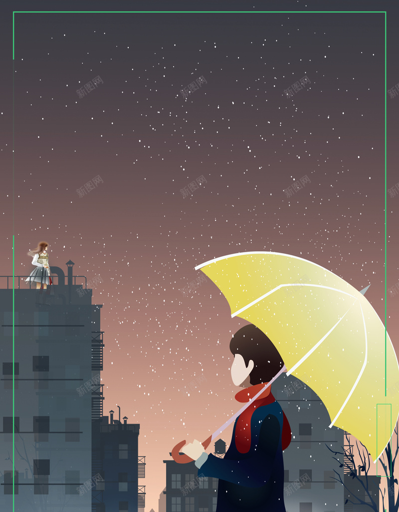 卡通手绘七夕情人节促销psd设计背景_新图网 https://ixintu.com 七夕 促销 卡通 思念 情人节 情侣 手绘 都市