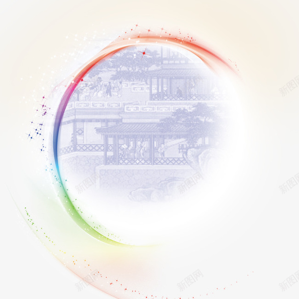 发光月亮psd免抠素材_新图网 https://ixintu.com 中秋节素材 发光月亮 月亮 白色