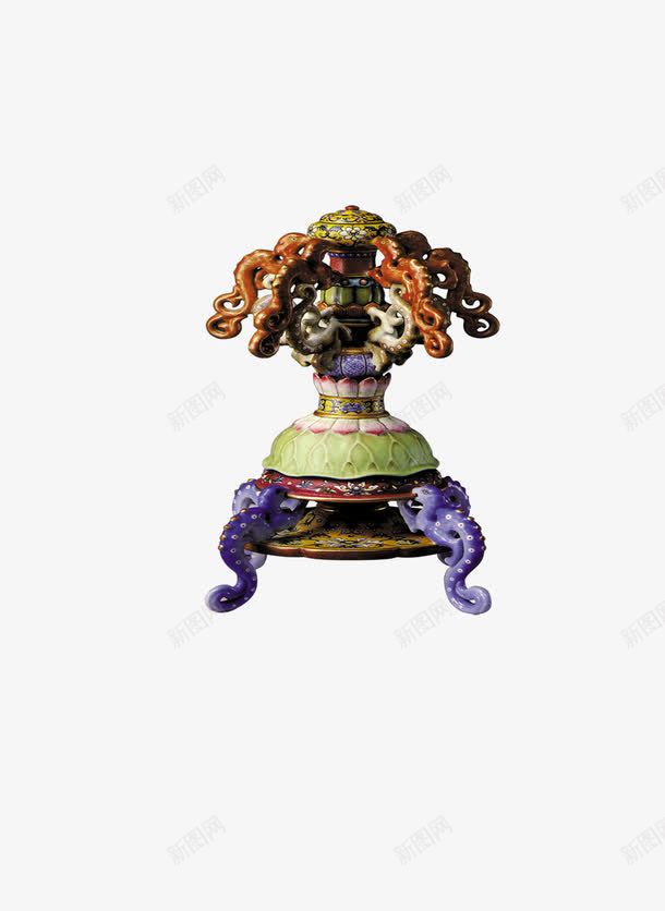 古董装饰png免抠素材_新图网 https://ixintu.com 古董 复古 玉 精美 艺术品 雕花