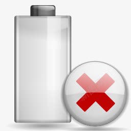 电池失踪状态图标png_新图网 https://ixintu.com battery missing 失踪 电池