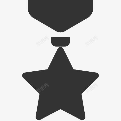 星星奖章图标png_新图网 https://ixintu.com 五角星 奖章 星星