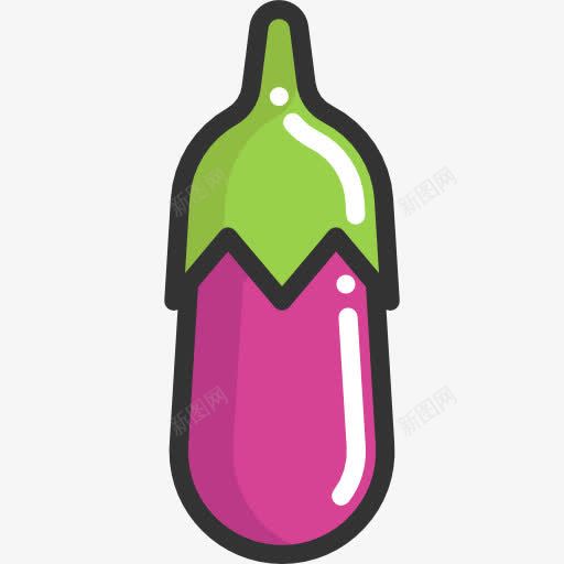 茄子图标png_新图网 https://ixintu.com 健康食品 素食 茄子 蔬菜 食品 食品和餐厅