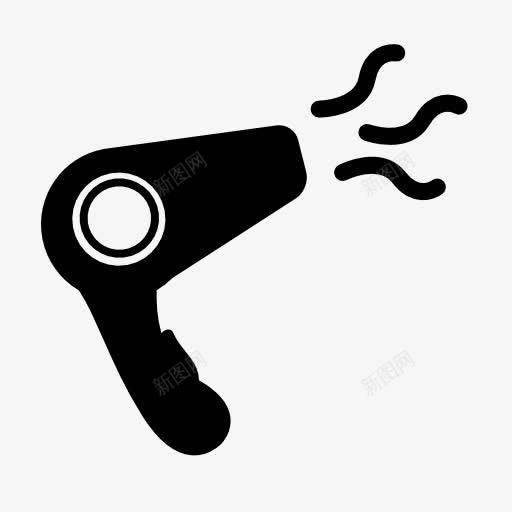 电吹风图标png_新图网 https://ixintu.com 吹风机 电吹风