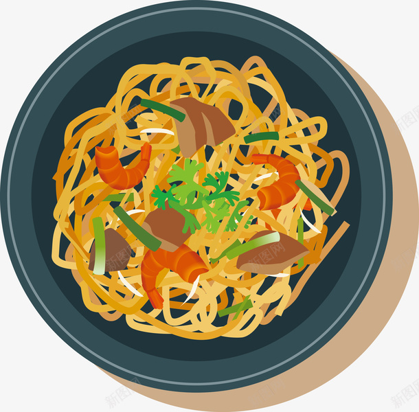 面条食物png免抠素材_新图网 https://ixintu.com 中式早点 中式餐点 早点 早餐 美食 面条 食物 餐点