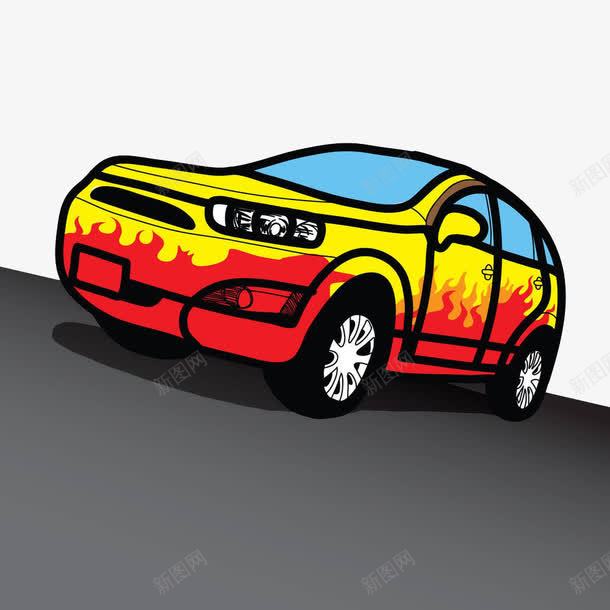 在路上行驶的汽车png免抠素材_新图网 https://ixintu.com 卡通手绘 学车 小轿车 汽车 行驶 车子 驾校 驾校宣传 驾校车