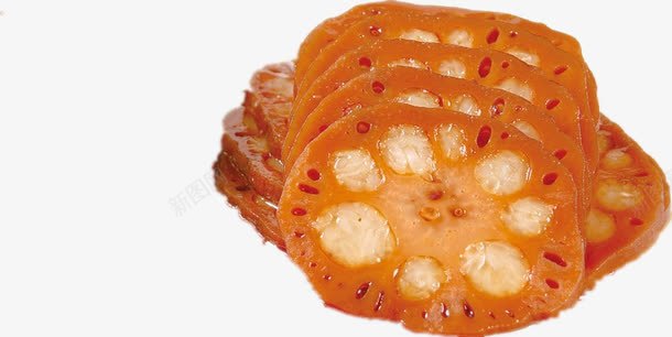 可口糯米藕png免抠素材_新图网 https://ixintu.com 糯米 蒸食 藕片 食品 黄色