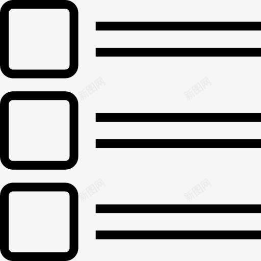缩略图图标png_新图网 https://ixintu.com 多媒体选项 广场 形状 按钮 用户界面 界面 编辑工具 缩略图