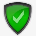 安全防火墙正常图标png_新图网 https://ixintu.com 保护 安全 盾形