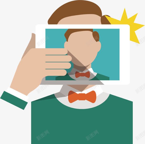 手机自拍照png免抠素材_新图网 https://ixintu.com 手机自拍 摆姿势 自恋 自拍
