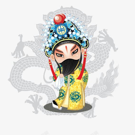 卡通京剧png免抠素材_新图网 https://ixintu.com 京剧 人物 刘备 卡通