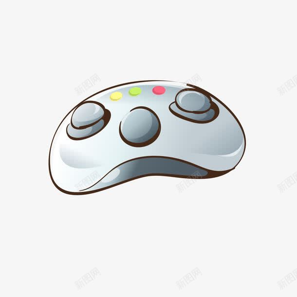 手绘卡通游戏机png免抠素材_新图网 https://ixintu.com 卡通 彩色游戏机 游戏机 电器