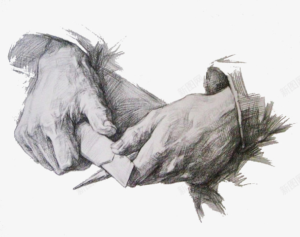 素描风格苍老的双手图案png免抠素材_新图网 https://ixintu.com 削铅笔 双手 图案 素描风格 苍老的手 装饰