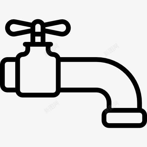 水龙头图标png_新图网 https://ixintu.com 下降 卫浴 工具 工具和器具 水 水龙头 水龙头图案 电源