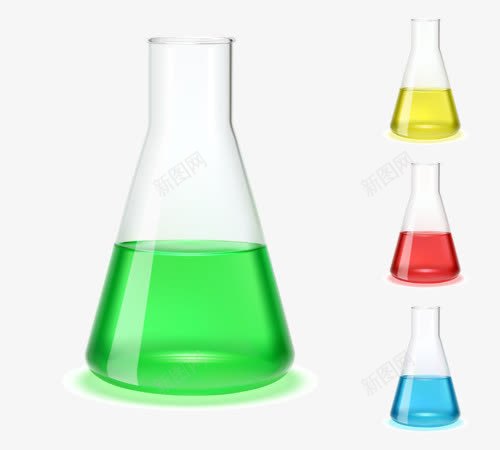 红量杯png免抠素材_新图网 https://ixintu.com 化学 研究 科学