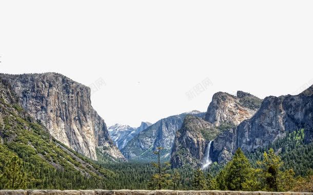 约塞米蒂国家公园十八png免抠素材_新图网 https://ixintu.com 名胜古迹 旅游风景 著名建筑