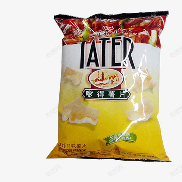 烧烤口味薯片png免抠素材_新图网 https://ixintu.com 产品实物 好吃的薯片 烧烤口味薯片 脆脆的薯片