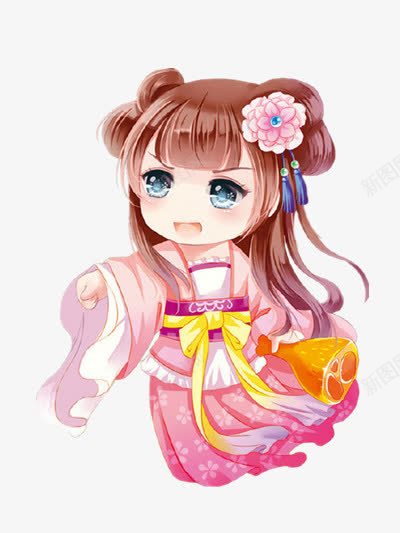 手绘创意人物卡通png免抠素材_新图网 https://ixintu.com 人物 创意 卡通