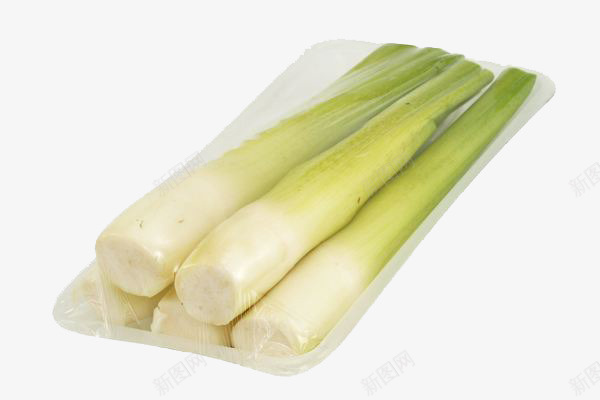 茭白实物png免抠素材_新图网 https://ixintu.com 一盘茭白 可食用 白绿色 茭白素材