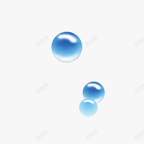 漂浮泡泡png免抠素材_新图网 https://ixintu.com 泡泡 漂浮泡泡 蓝色