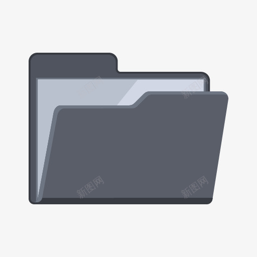 空的文件夹图标png_新图网 https://ixintu.com empty folder 文件夹 空