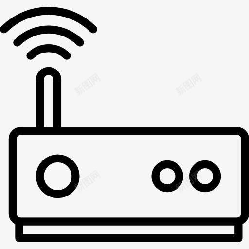 现代图标png_新图网 https://ixintu.com WiFi 技术 无线 调制解调器 连接互联网