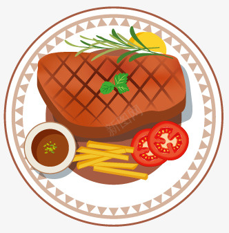 美味的牛排png免抠素材_新图网 https://ixintu.com 好吃 美味 美食
