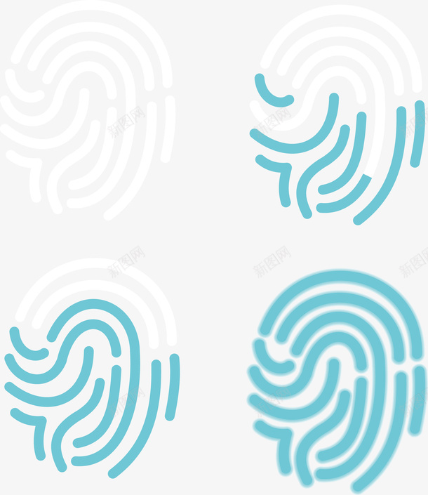 三个完全不同的指纹矢量图eps免抠素材_新图网 https://ixintu.com 三个 三个指纹 指纹 指纹png 指纹矢量图 矢量图