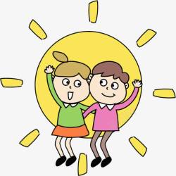 手绘孩子png图片下载 手绘孩子素材