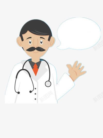 医生的忠告png免抠素材_新图网 https://ixintu.com 医生 忠告 男医生 白大褂 老年医生 胡子