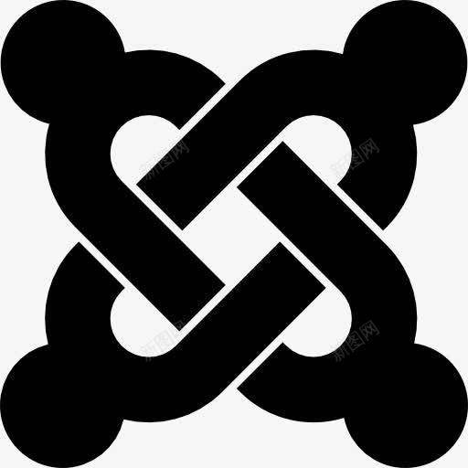 Joomla图标png_新图网 https://ixintu.com 标志 标识 社交媒体 社交网络