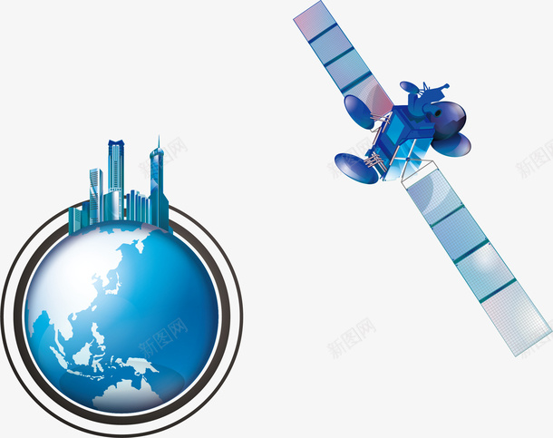 卫星卡通矢量图ai免抠素材_新图网 https://ixintu.com 互联网底纹 卡通 卫星 移动互联网底纹 网络底纹 透明底纹 矢量图