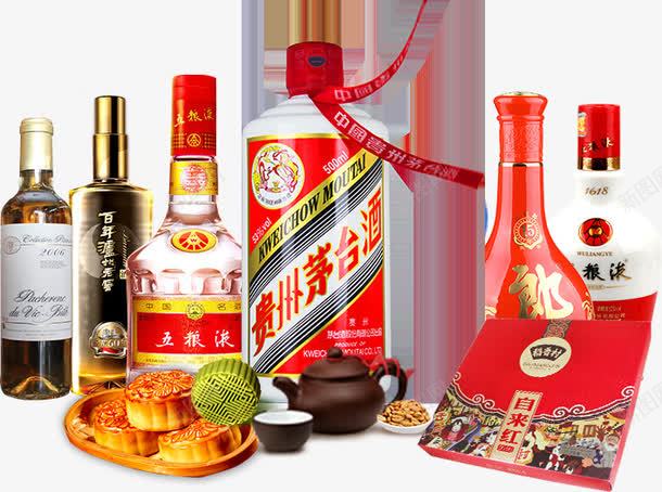 海报茅台酒效果png免抠素材_新图网 https://ixintu.com 效果 海报 茅台酒 设计 飞天茅台