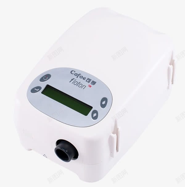 止鼾睡眠呼吸器png免抠素材_新图网 https://ixintu.com 免费png 全自动单水平 白色产品实物 耐用