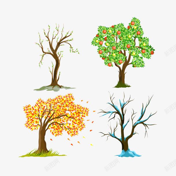 发芽的小树png免抠素材_新图网 https://ixintu.com 刚发芽的树 树 树桩 绿芽