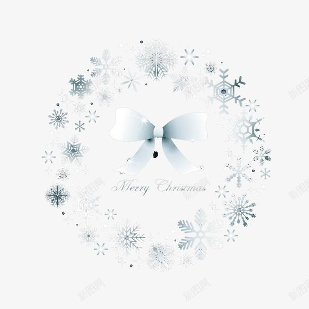 雪花花框png免抠素材_新图网 https://ixintu.com 图片 礼带 花框 雪花花框图片素材免费下载 雪花风格