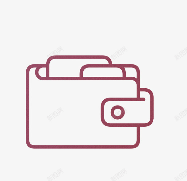 手绘卡通钱包png免抠素材_新图网 https://ixintu.com 卡通 可爱钱包 手绘 手绘卡通钱包 手绘铅笔 钱包